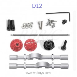 WPL D12 4X4 RC Truck Upgrade Parts Rear Axle Assembly