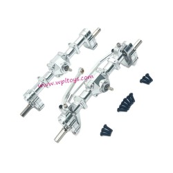 WPL C74 Upgrade Parts Front and Rear Door Bridge silver