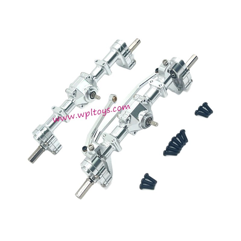 WPL C74 Upgrade Parts Front and Rear Door Bridge silver