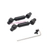 WPL C74 Upgrades Front and Rear Driveshaft Black