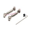 WPL C74 Upgrade Parts Front and Rear Driveshaft silver