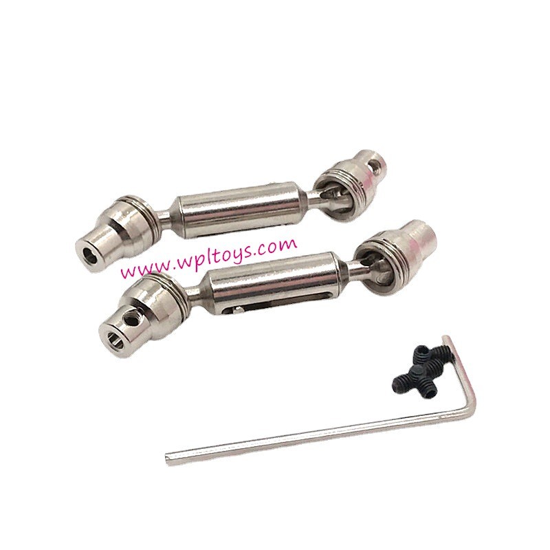WPL C74 Upgrades Front and Rear Driveshaft Silver WPL C74 Upgrades Front and Rear Driveshaft Silver