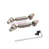 WPL C74 Upgrades Front and Rear Driveshaft Silver