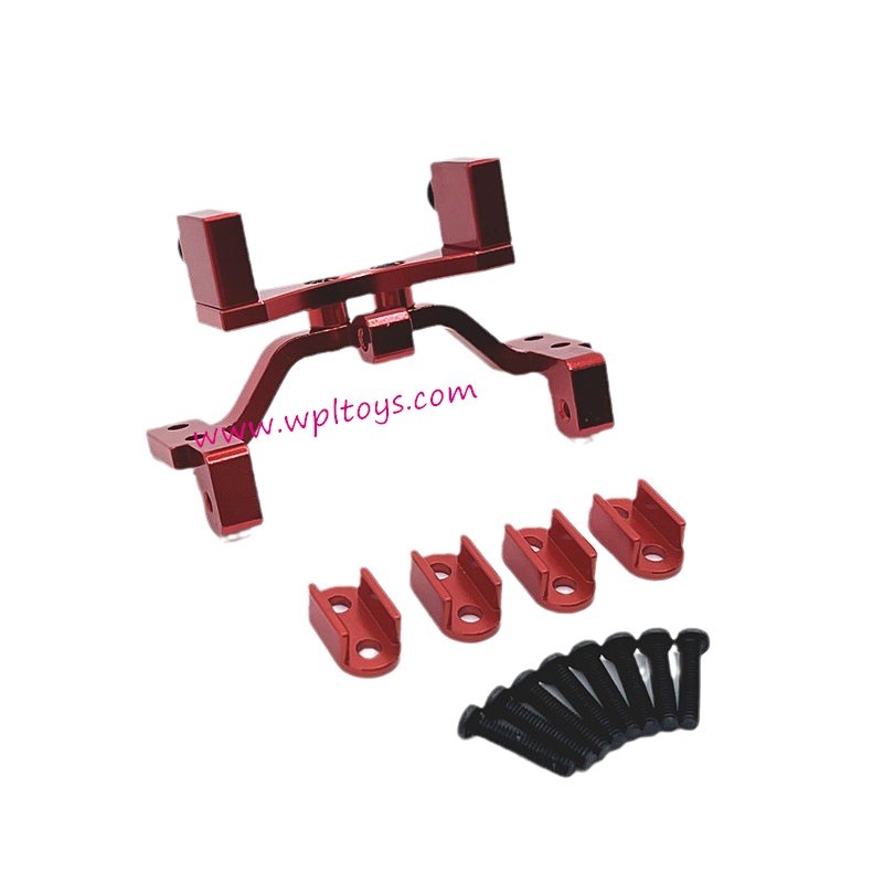 WPL C74 Upgrade Parts Servo Mount Spring Retainer Red WPL C74 Upgrade Parts Servo Mount Spring Retainer Red