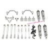WPL C74-1 Upgrade Parts Shocks Metal kit Silver