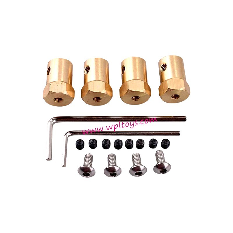 WPL D12 Upgrade Parts 6mm to 12mm Copper Splicer WPL D12 Upgrade Parts 6mm to 12mm Copper Splicer