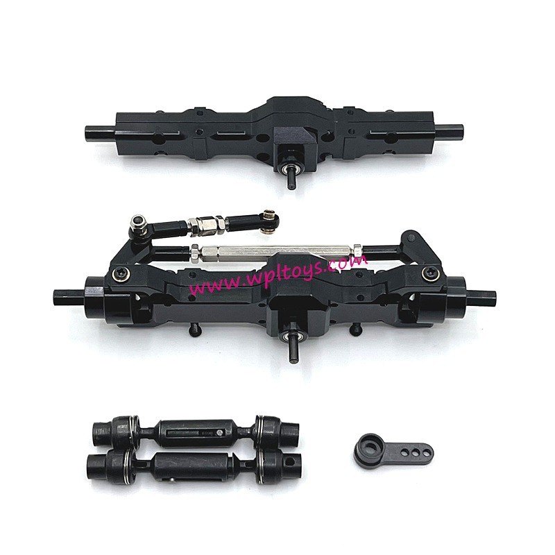 WPL C74 Upgrade Parts Front and Rear Axle Assembly Drive Shaft black WPL C74 Upgrade Parts Front and Rear Axle Assembly Drive Shaft black