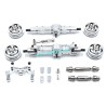 WPL C74 Upgrade Parts Axle Tiller Block Hub Drive Shaft silver