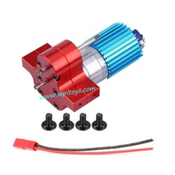 WPL C54 Upgrade Parts 370 Black Skin Motor red