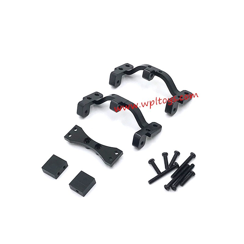 WPL B14 Upgrade Parts On-Bridge Servo Tie Rod Holder black WPL B14 Upgrade Parts On-Bridge Servo Tie Rod Holder black