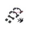 WPL B14 Upgrade Parts On-Bridge Servo Tie Rod Holder black