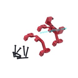 WPL B14 Upgrade Parts On-Bridge Servo Tie Rod Holder red