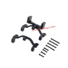 WPL B14 Upgrades On-Bridge Servo Tie Rod Holder black