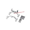 WPL B14 Upgrades On-Bridge Servo Tie Rod Holder silver