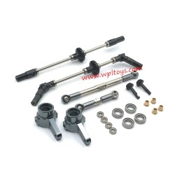 WPL B14 Upgrade Parts Metal Front and Rear Axle