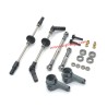 WPL B14 Upgrade Parts Metal Front and Rear Axle left