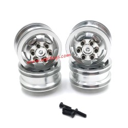 WPL B14 Upgrade Parts Metal Hub silver