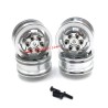 WPL B14 Upgrade Parts Metal Hub silver