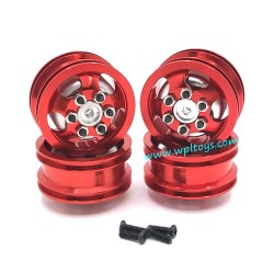 WPL B14 Upgrade Parts Metal Hub red