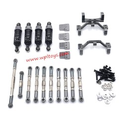 WPL B14 Upgrade Parts Metal Upgrade Kit gray front