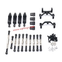 WPL B14 Upgrade Parts Metal Upgrade Kit black front