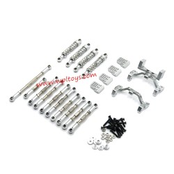 WPL B14 Upgrade Parts Metal Modification Kit silver