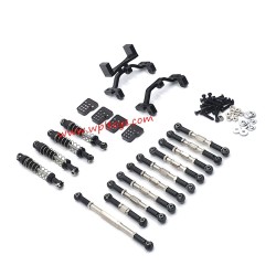 WPL B14 Upgrade Parts Metal Modification Kit black