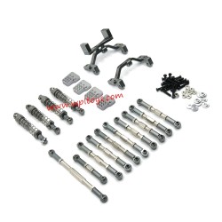 WPL B14 Upgrade Parts Metal Modification Kit gray
