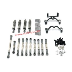 WPL B14 Upgrade Parts Metal Modification Kit gray front