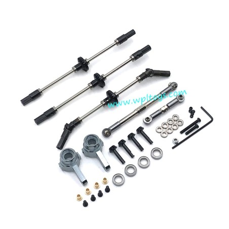 WPL B36 Upgrades Metal Front, center and rear axles, steel gears, universal joints