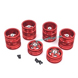 WPL B36 Upgrades Tires Red