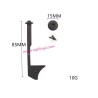 WPL D12 Mini RC Car Upgrade Parts Wading Hose High Level Air Intake