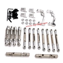WPL C14 Upgrade Parts Metal Upgrade Kit Silver