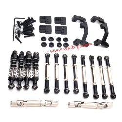 WPL C14 Upgrade Parts Metal Upgrade Kit Black