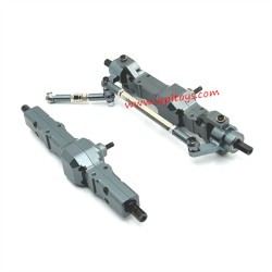 WPL C14 Upgrade Parts Front and Rear Axles gray