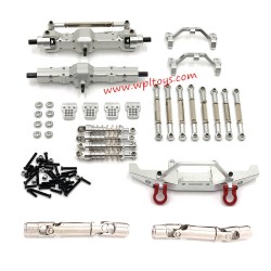 WPL C14 Upgrade Parts Metal Kit Silver