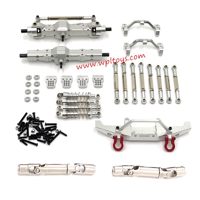 WPL C14 Upgrade Parts Metal Kit Silver