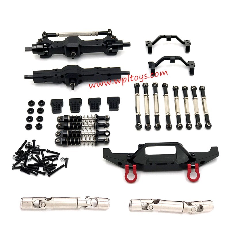 WPL C14 Upgrade Parts Metal Kit black WPL C14 Upgrade Parts Metal Kit black
