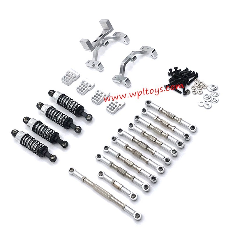 WPL C14 Upgrade Parts Metal Conversion Kit Silver WPL C14 Upgrade Parts Metal Conversion Kit Silver