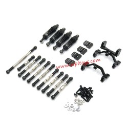 WPL C14 Upgrade Parts Metal Conversion Kit black