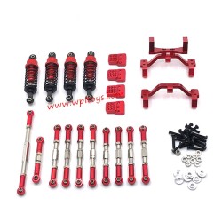 WPL C14 Upgrades Metal Conversion Kit red
