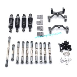 WPL C14 Upgrade Parts Metal modification kit gray