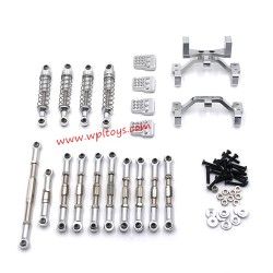 WPL C14 Upgrades Metal modification kit silver