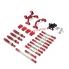 WPL C14 Upgrade Parts Metal modification kit Red