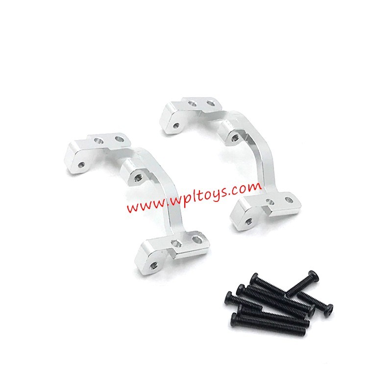 WPL C14 Upgrade Parts Metal Tie Rod Holder silver WPL C14 Upgrade Parts Metal Tie Rod Holder silver
