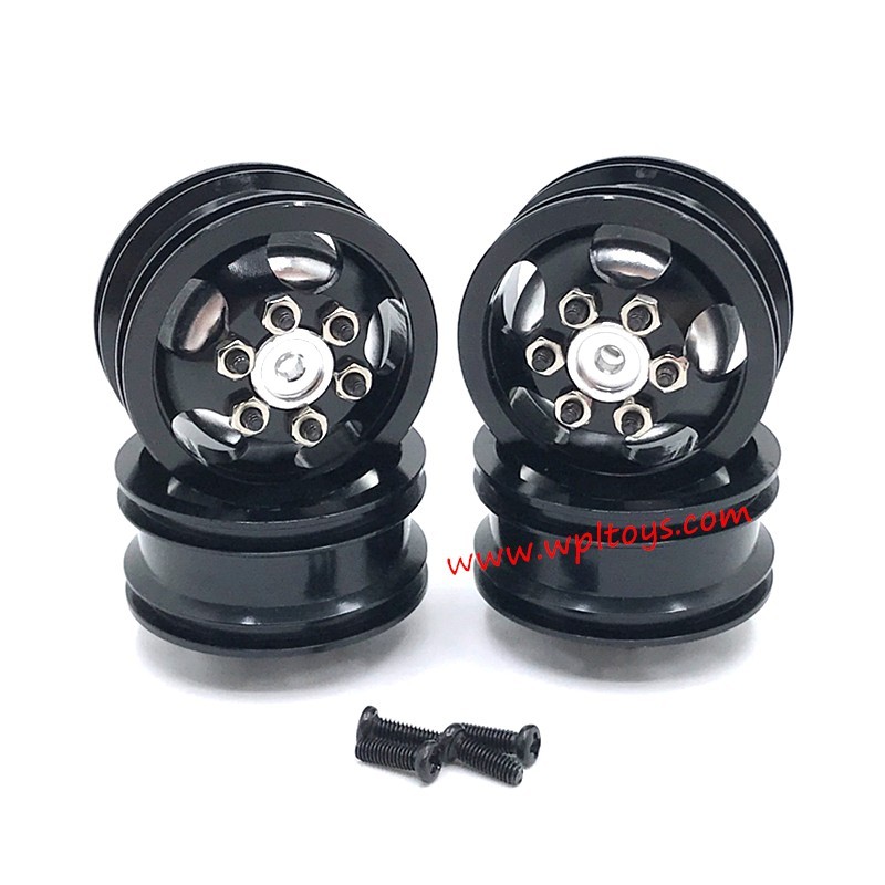 WPL C14 Upgrade Parts Metal Tires black WPL C14 Upgrade Parts Metal Tires black