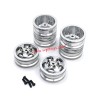 WPL C14 Upgrade Parts Metal Conversion Tire silver