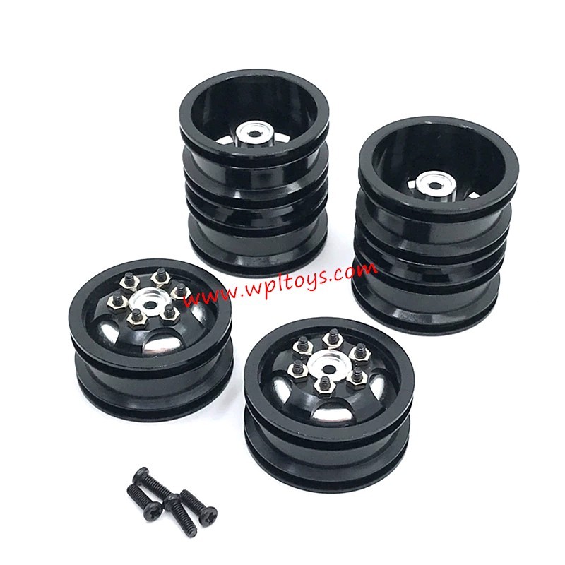 WPL C14 Upgrade Parts Metal Conversion Tire black WPL C14 Upgrade Parts Metal Conversion Tire black