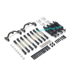 WPL C14 RC Car Upgrades Metal Assembly Kit black