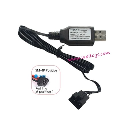 WPL D42 Parts SM-4P USB Charging Cable